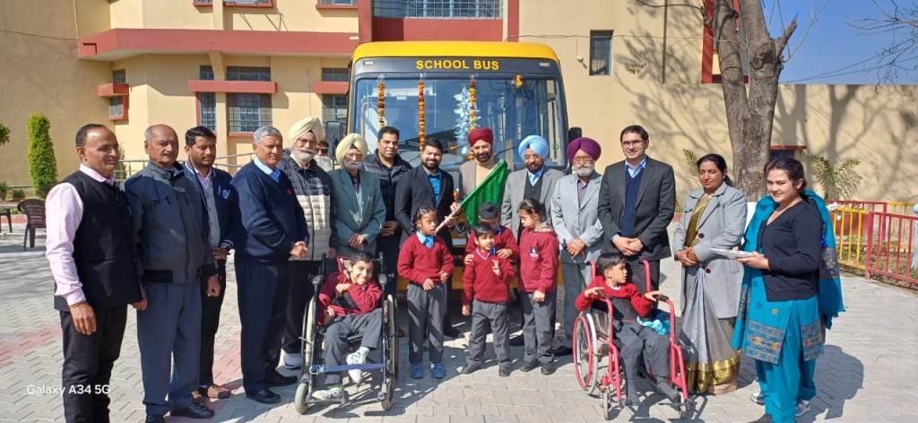 Century Plywood Donates Bus to Asha Kiran School